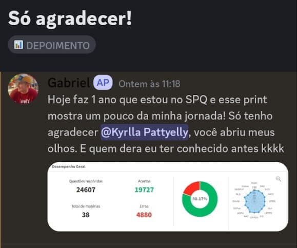 Depoimento de Gabriel